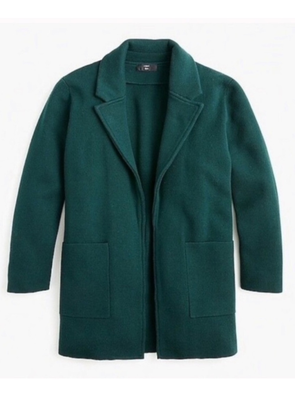 J. Crew Sophie Sweater Blazer Forest Green